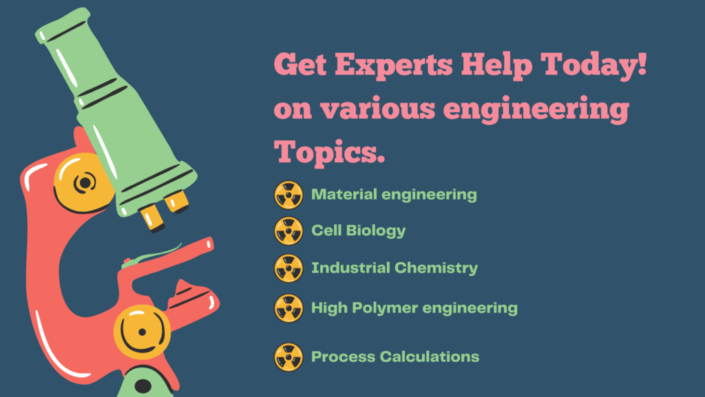 Get Experts help on various engineering topics!