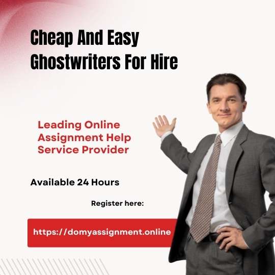 Cheap Ghostwriters For Hire