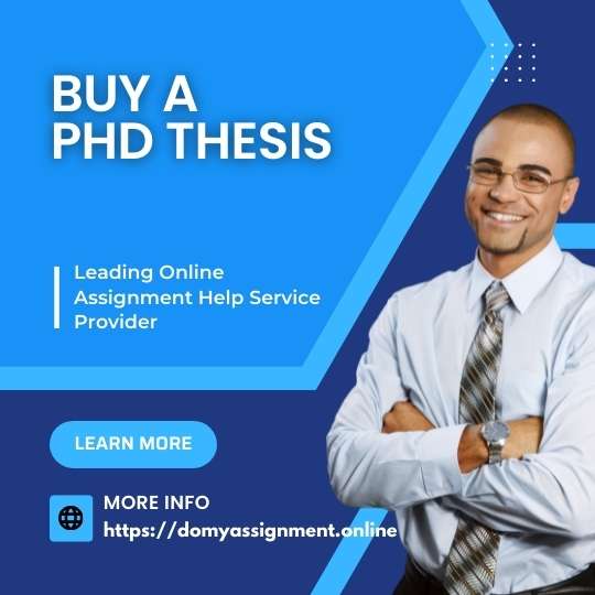 Buy A Phd Thesis