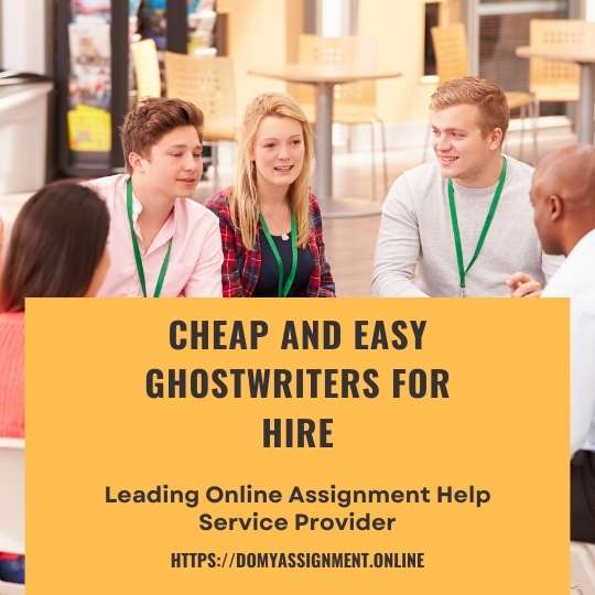 Cheap And Easy Ghostwriters For Hire