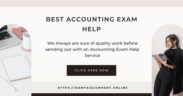 Accounting Exam Help