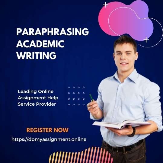 Paraphrasing In Academic Writing Examples