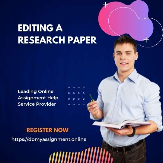 Editing A Research Paper Checklist