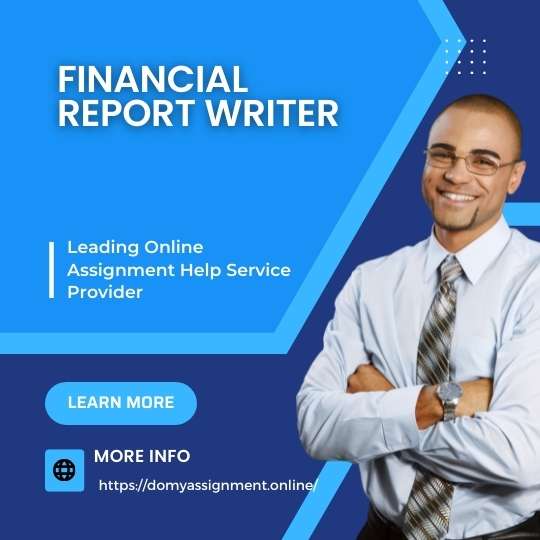 Financial Report Writer Job Description