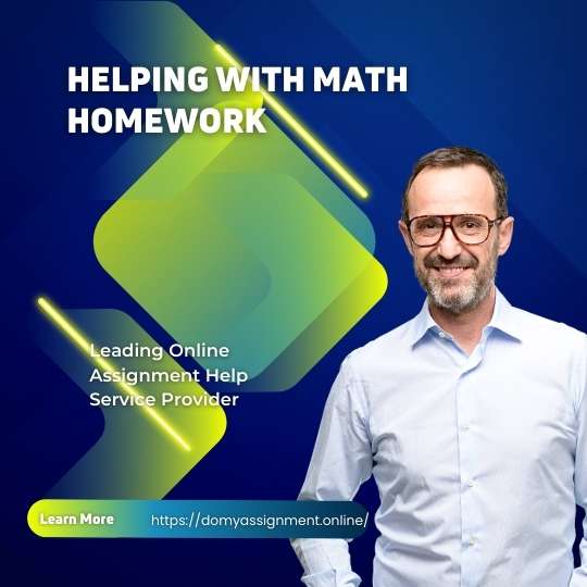 Helping With Math Homework