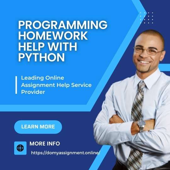 Programming Homework Help With Python