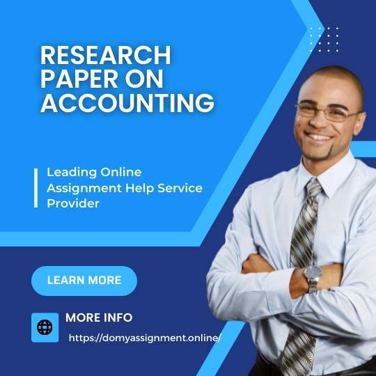 Research Paper On Accounting
