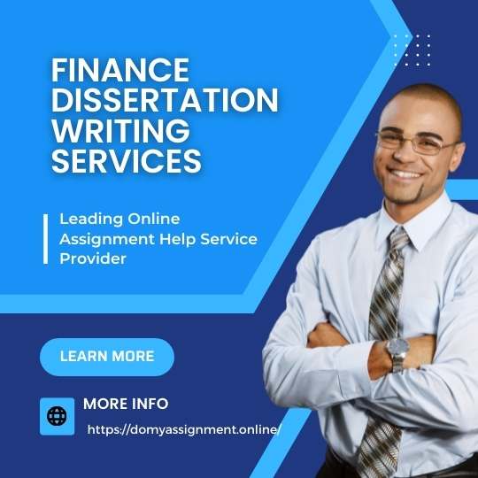 Finance Dissertation Writing Services