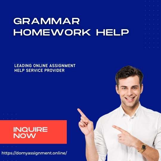 Grammar Homework Help