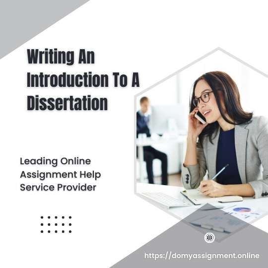 Masters Dissertation Introduction Example