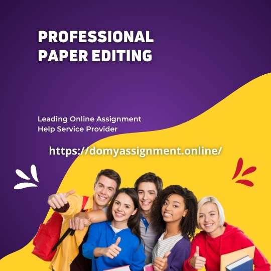 Professional Paper Editing
