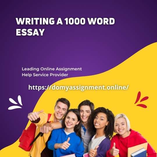 1000 Word Essay Example Pdf