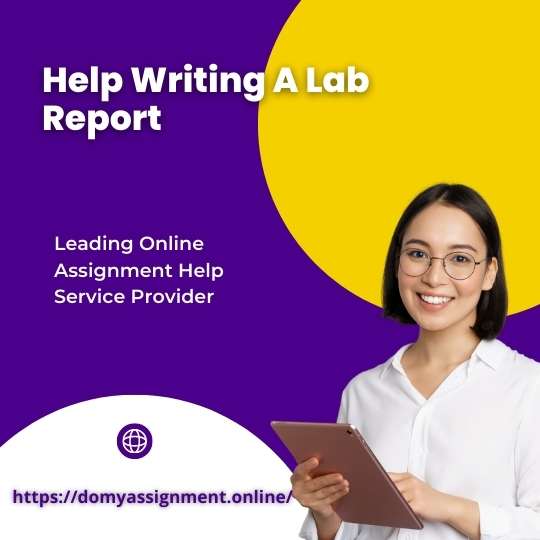 Help Writing A Lab Report