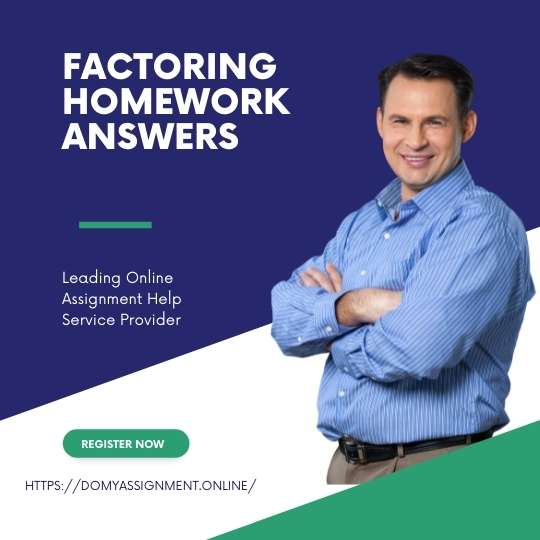 Factoring Homework Answers