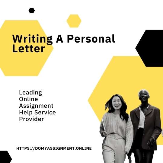 Writing A Personal Letter